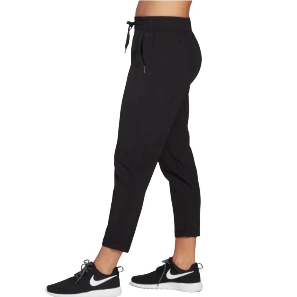 CALIA by Carrie Underwood Womens Jogger Pants Elastic Waist Stretch Black Medium - Picture 7 of 10
